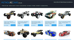 Desktop Screenshot of petrolrccars.co.uk